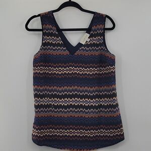  Sabine Geometrc Blue/Brown Design size XS